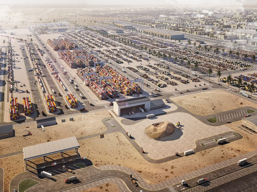 Project master plan — conceptual illustration
